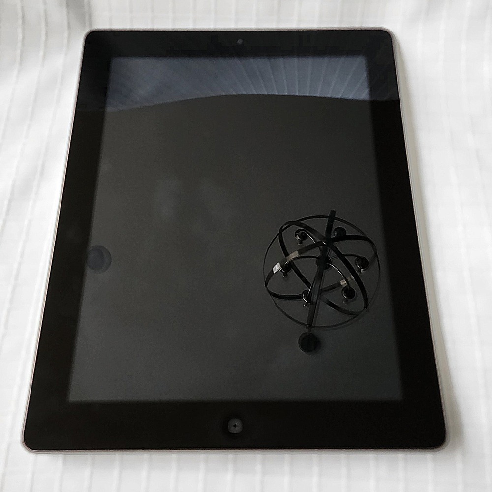 Apple IPad 2nd Gen 32GB Silver A1395 9.7" Wi-Fi Powers on Locked For Parts Clean